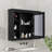 Versatile Wall Mounted Bathroom Cabinet with Multiple Shelves and Stylish Design