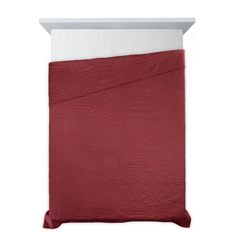 Renken Geometric Shapes Bedspread, W170 x L210cm, Brick