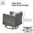 Outdoor Furniture 9 Pieces Set With Stove-99241374
