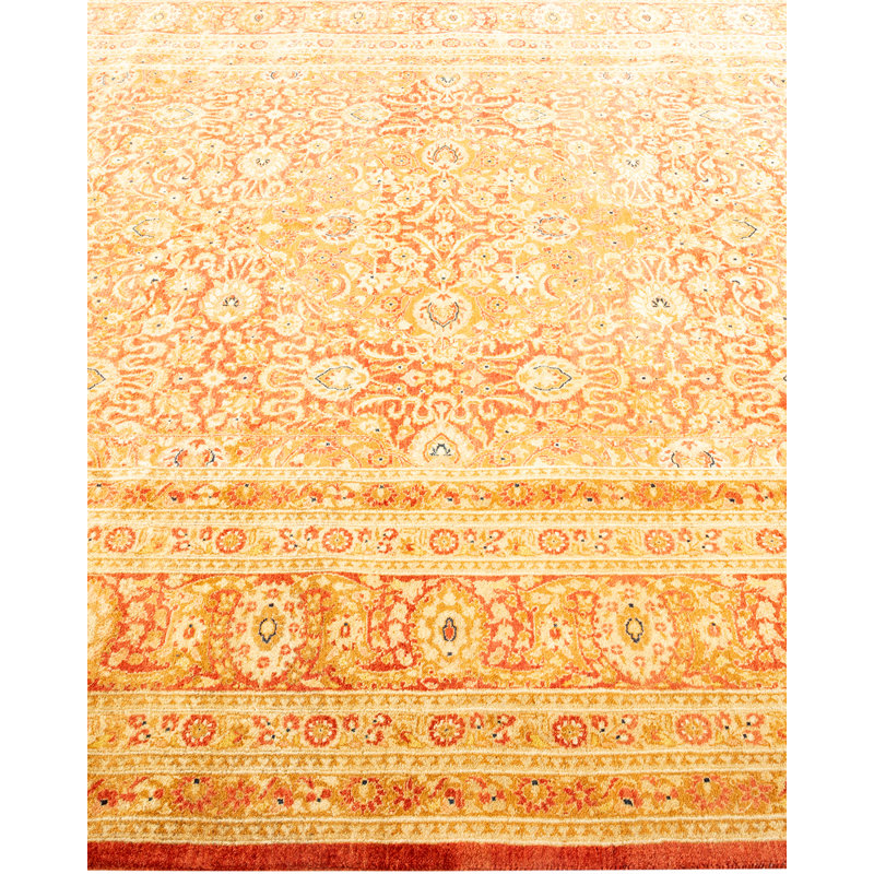 Classic One-of-a-Kind 6' 2" x 8' 10" Hand Knotted Area Rug