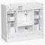 Meuble-lavabo de salle de bain sans lavabo, base d'armoire seulement, une armoire et six tiroirs-120226038