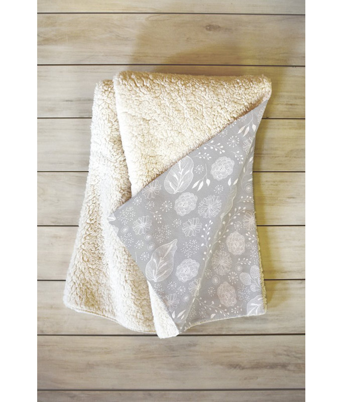 Couverture d’eau cristalline, L 60 po x l 50 po, Gris