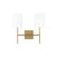 Barbara Barry Key Bathroom Bedroom Wall Fixture With White Linen Shade-317806888-317806890-317806894