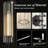 4-Light Dimmable Crystal Wall Mounted Sconce(Bulbs Included)-105698980