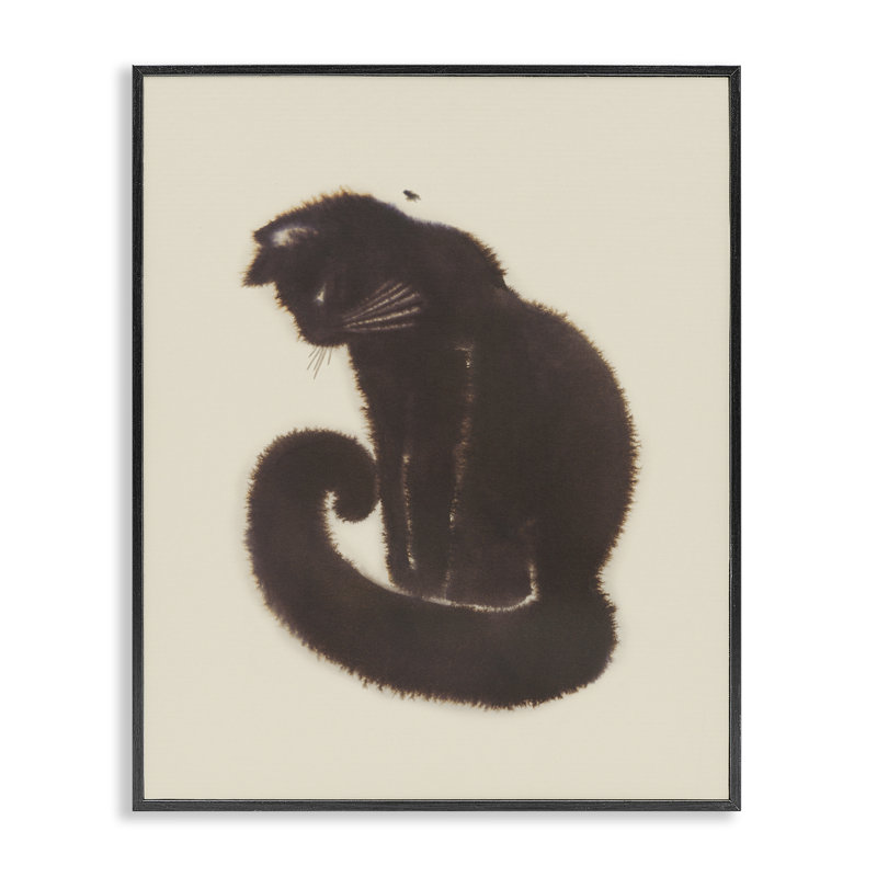  «Giclee Art» par Grace Popp, H 14 po x l 11 po, Giclée encadrée noir minuit