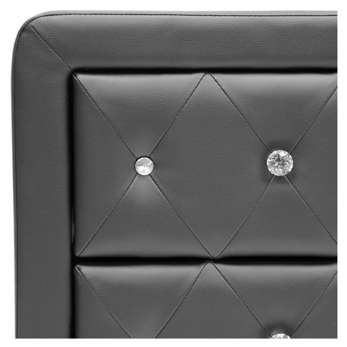Messaline 20.5'' W Nightstand, Black