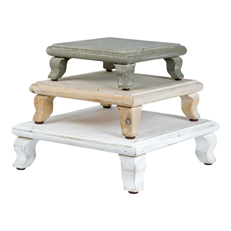 Ensemble de 3 tiroirs en bois