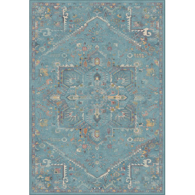 Claudie Oriental Viscose Area Rug