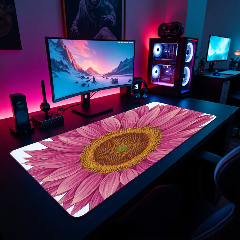 Polyester Desk Pad, 23.6x13.8
