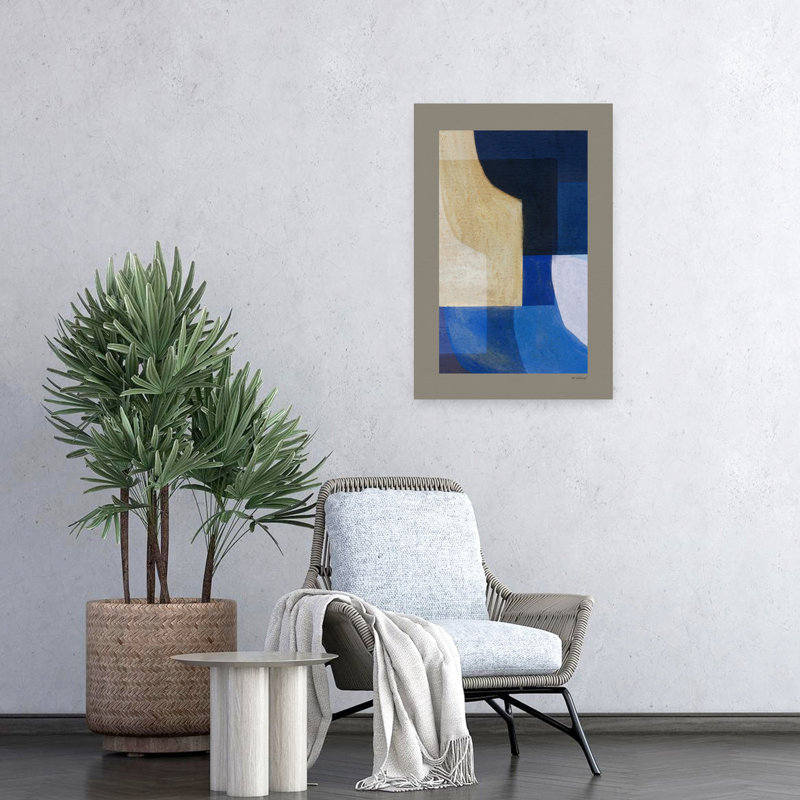 Art contemporain contemporain abstrait, H 24 po x l 16 po