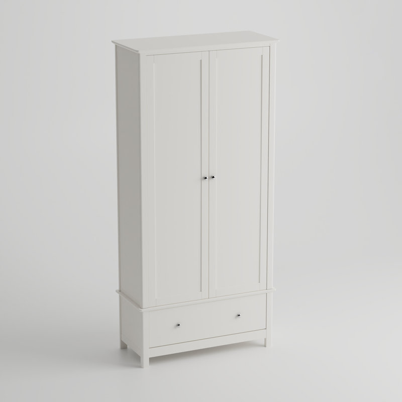 2 Door Manufactured Wood Wardrobe