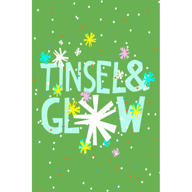 Merry And Bright I by Blanckslate - Wrapped Canvas Print, 76cm H x 51cm W