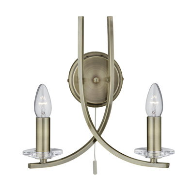 Pamelia Mild Steel Candle Wall Light