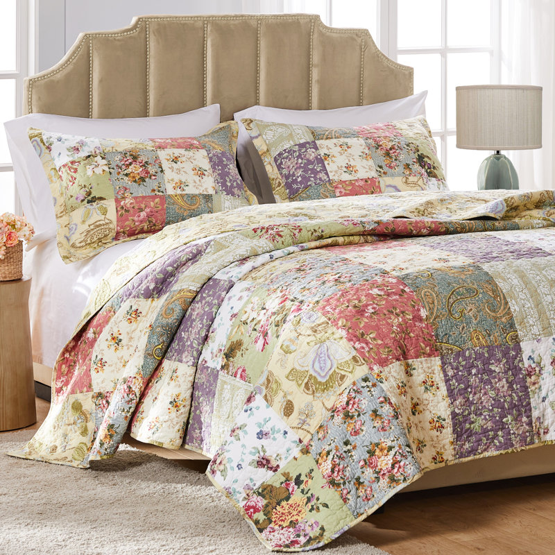 Greenland Home Fasions Blooming Prairie Multi Standard Sham, 20x26, , 
