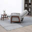 Fauteuil inclinable en tissu Oana-926344921