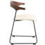 Chaise de salle à manger moderne en similicuir Harjo-2101557544