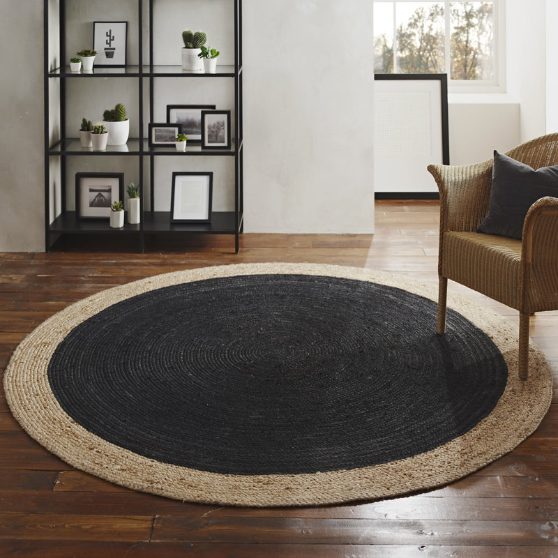 Round Liesl Hand Woven Area Rug, Round 200cm