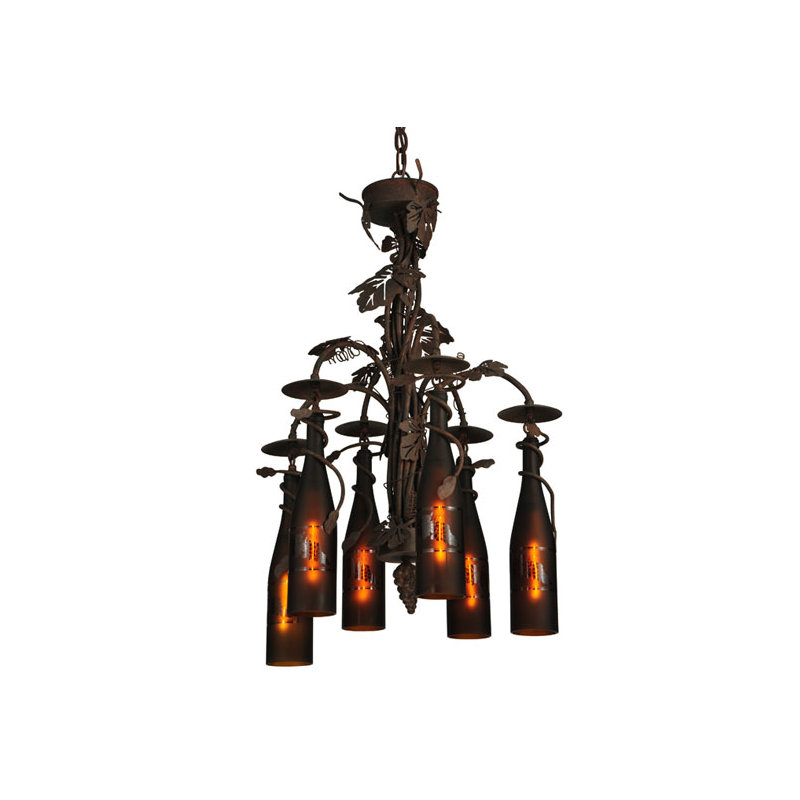 Rustic Lodge 6 - Light Chandelier