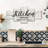 " Kitchen Rules Sign Multi Piece Canvas Print " by TimberType Studio 5 - Pieces-92829704