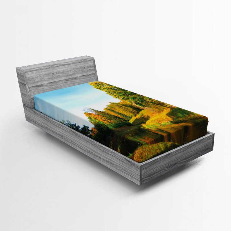 Microfiber Fitted Sheet, Twin Fitted Sheet