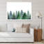 Paysage de montagne avec sapins II - reproduction sur toile-67390133-67390134