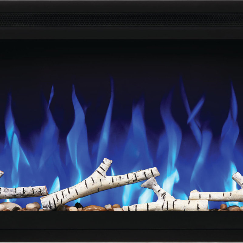 Ensemble de bûches en bois flottant Napoleon avec pierres pour Entice ™, H 3 po x l 40 po x P 1,5 po