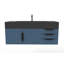 Ensemble de meuble-lavabo simple mural 48 po Nile-415820549-415820550-416175034