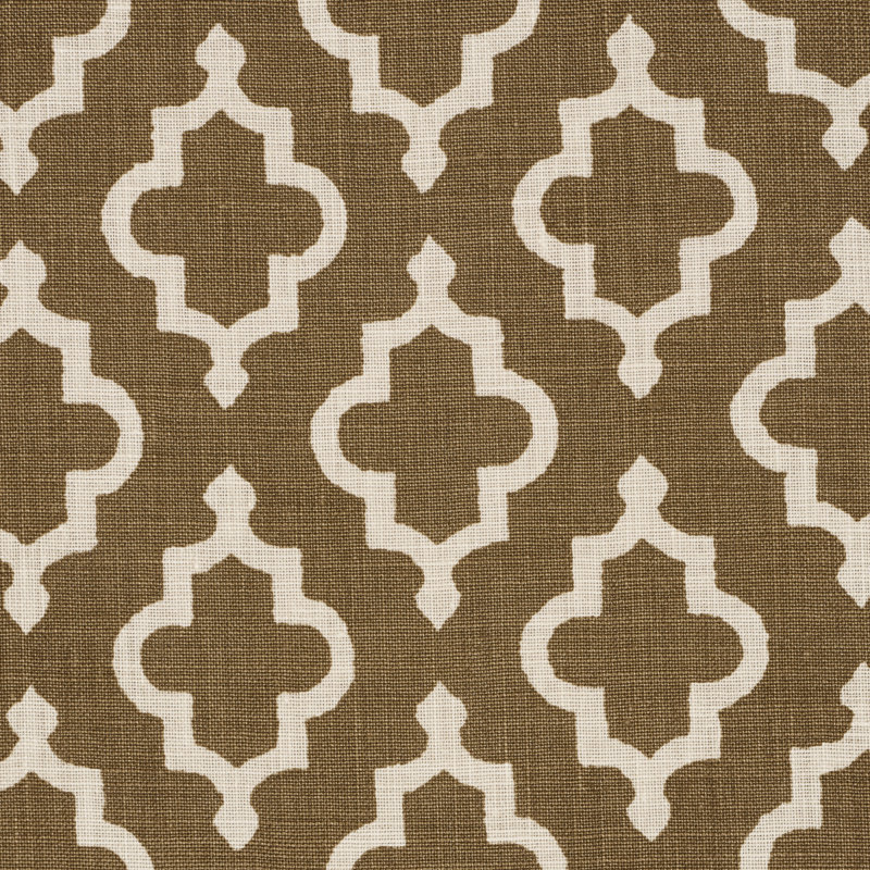 Tissu Schumacher X Veere Grenney Jake, Cannelle