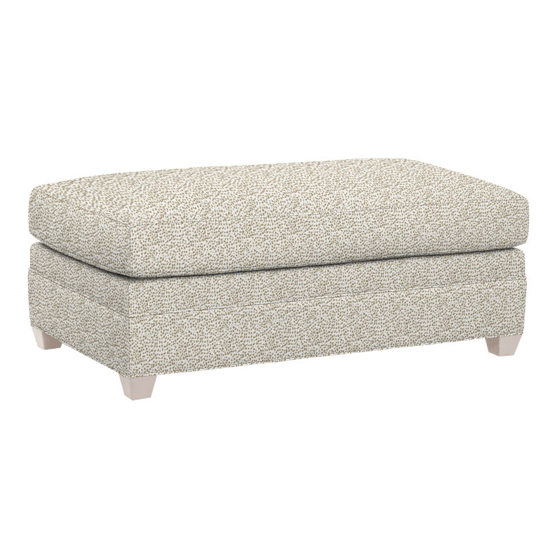 Repose-pieds American Bungalow Nicholas, Jolie neige, Gris colombe