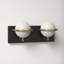Bertram 2 Light Frosted Dimmable Vanity Light