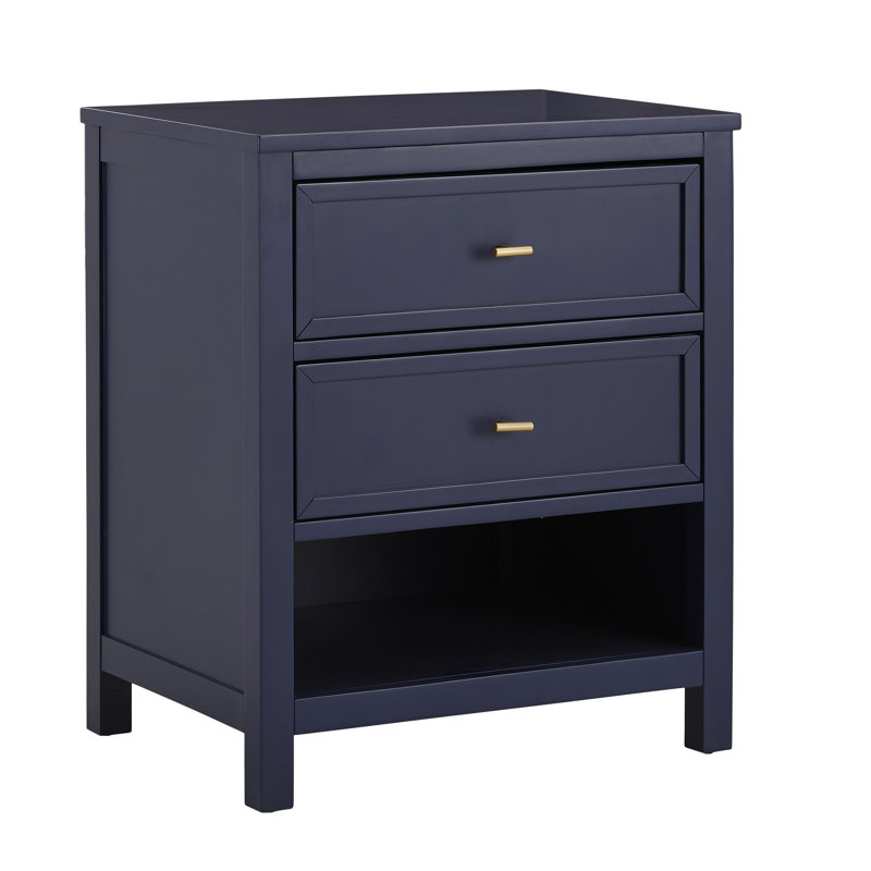 Kowalsky 23.62'' W Nightstand, Twilight Blue
