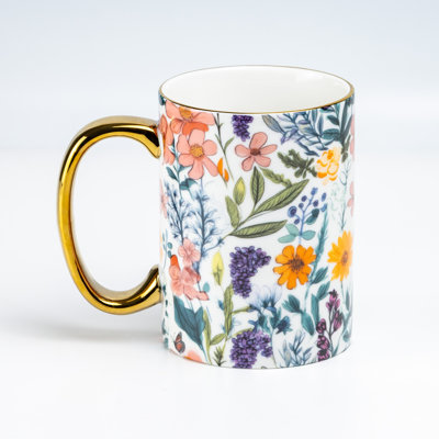 Autum Meadow Coffee mugs, Set of 2