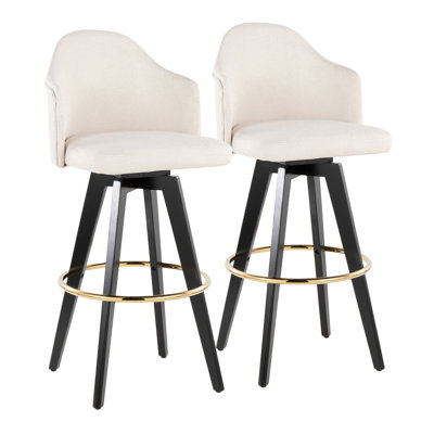Fixed-Height Barstool with Swivel