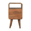 Patoma 30cm W Solid Wood Bedside Table