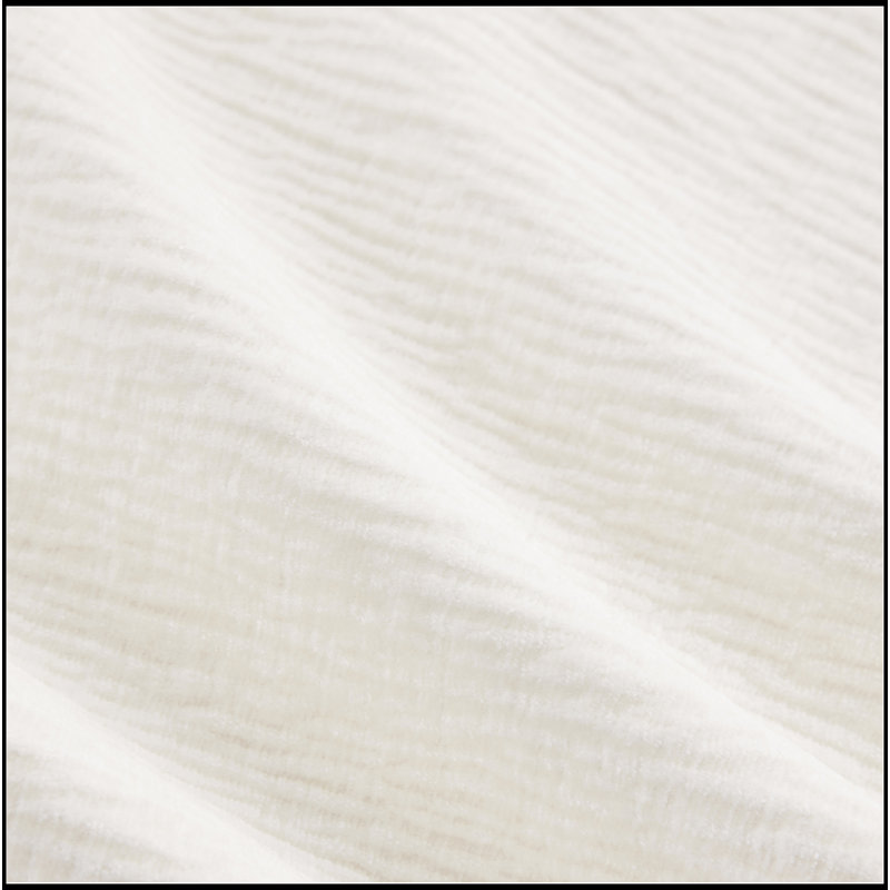 Module de siège simple 30 * 26 "pour canapé modulaire modulaire, assise profonde, chenille, 2 couleurs, Blanc