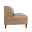 Banquette modulaire en similicuir Charbel