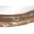 Gruver Solid Wood Circle Wall Mirror