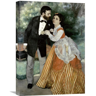 " Alfred Sisley And His Wife " by Pierre-Auguste Renoir