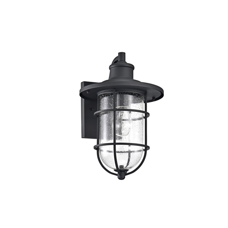 Bowerman Wall Light, Textured Black