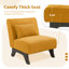 Chaise d'appoint rembourrée de 29,3 po de largeur avec coussin inclus (ensemble de 2)-515657123