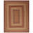 Braided Flat Weave Cotton/Others Geometric Rug in Yellow/Red-1362147955