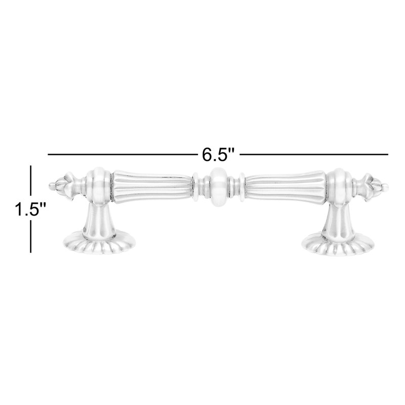 Poignée barre 4,625 po Pulls III, Antique English