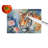 Tiger Glass Cutting Board Large