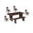 Solid Wood Live Edge Dining Table-739315280-739756618