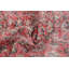 Tapis rouge foncé à transition de couleur 6 pi 9 po x 9 pi 10 po