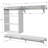 Double Shelf-Hang Closet Shelf with Adjustable 3 Shelf Cubby-2028798196-2028798194