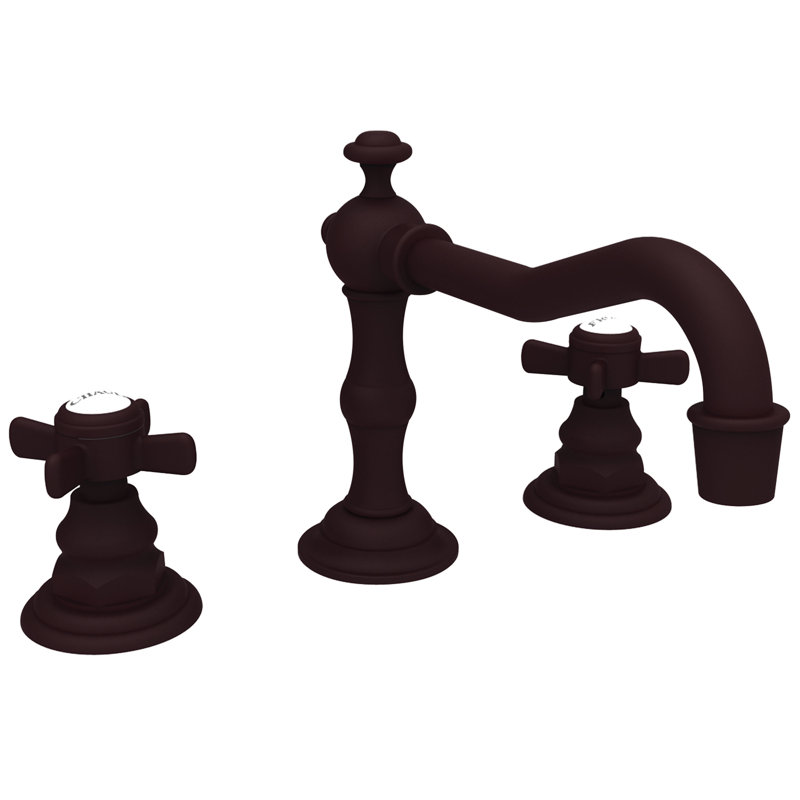 Fairfield Widespread Bathroom Faucet with Drain Assembly, Oil Rubbed Bronze
