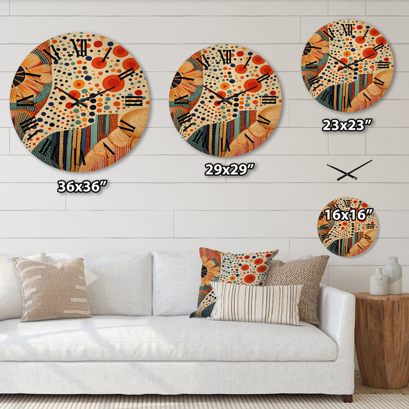Horloge murale Caylinn, Grand