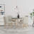 Studio Minimalist Dining Table with Smort Top in Solid Wood Legs