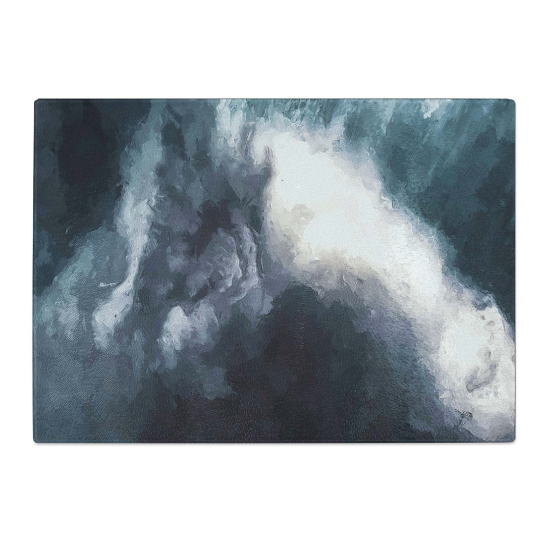 Tempered Glass Ocean Moods Chopping Board